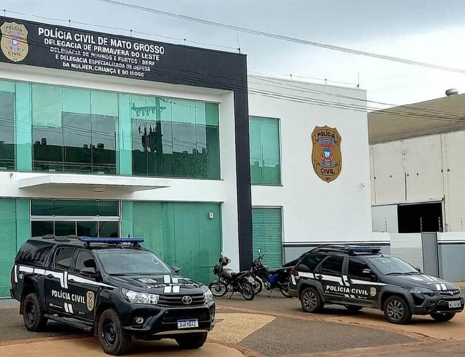 autor de latrocinio de trabalhador de fazenda e preso pela policia civil em santo antonio do leste