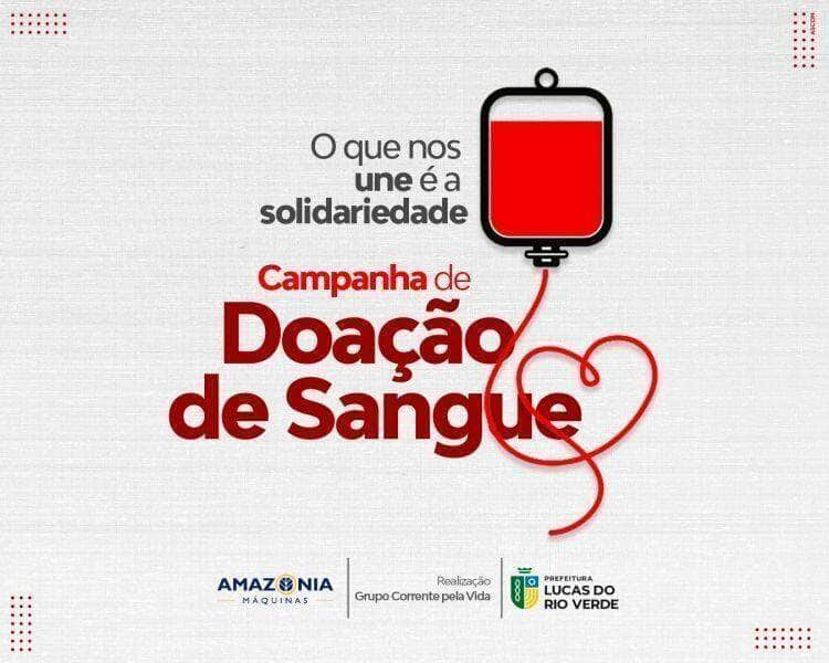 campanha de doacao de sangue sera neste sabado 21