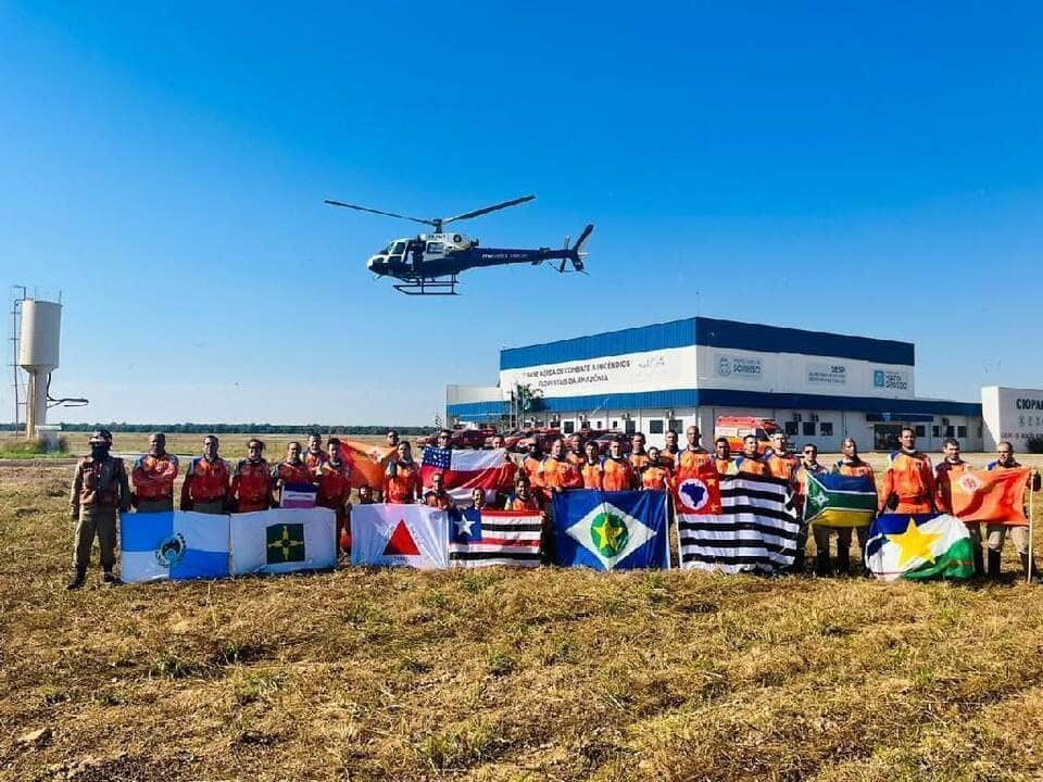 ciopaer capacita militares do corpo de bombeiros de mato grosso e outros seis estados