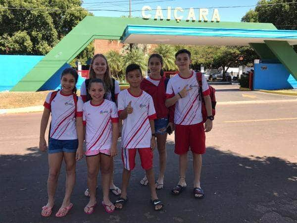 com seis atletas natacao de sorriso compete no torneiro centro oeste