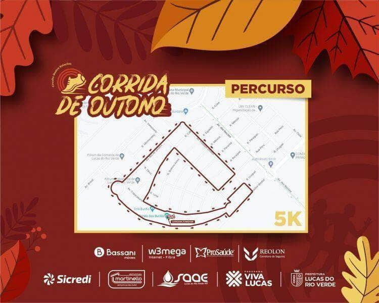 corrida de outono e antecipada para 16h30 confira o percurso