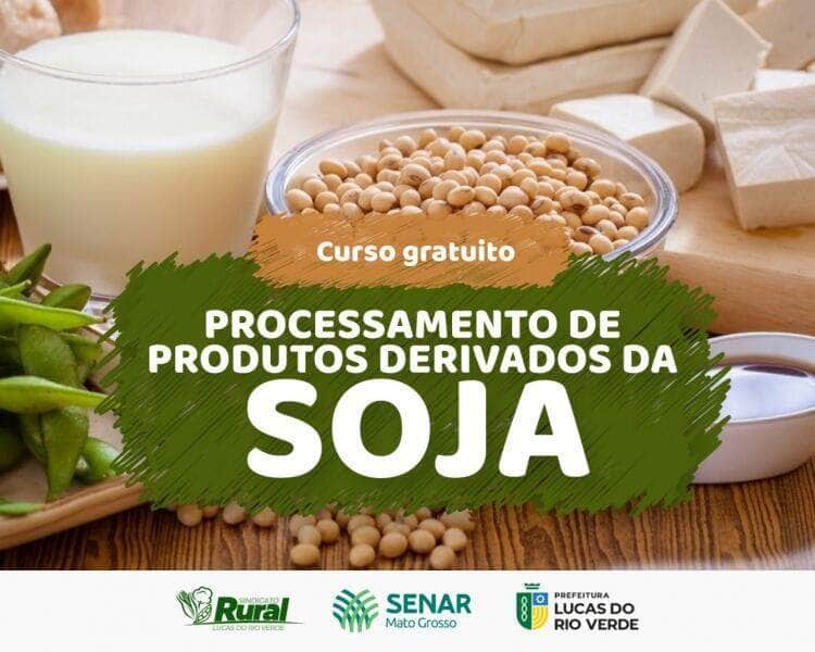 inscricoes abertas para o curso de produtos derivados da soja