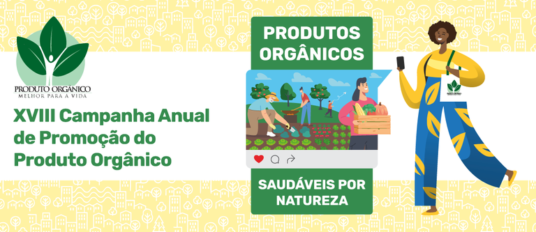 mapa anuncia xviii campanha anual de promocao do produto organico nesta sexta feira 20