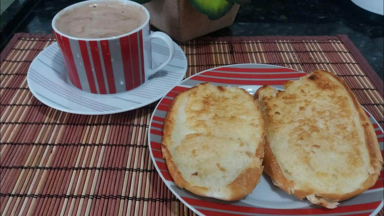 como fazer pão na chapa