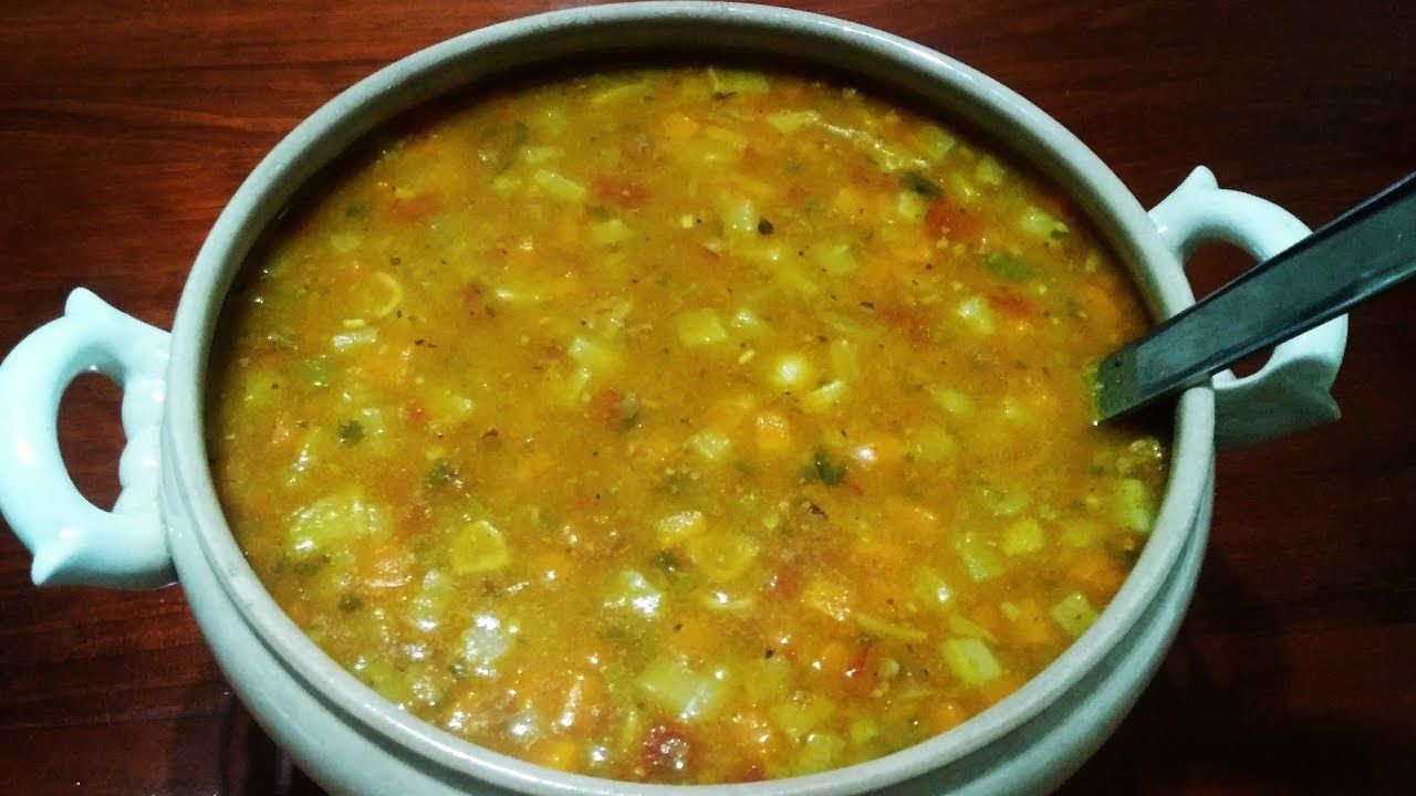 receita de sopa de legumes