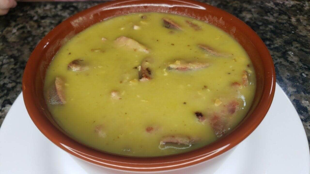 receita de sopa de ervilha