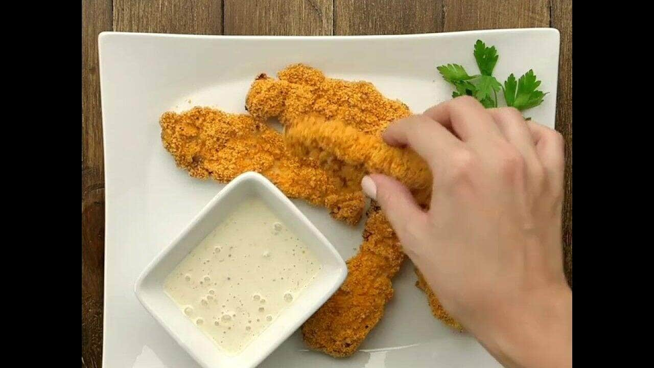 receita de frango empanado com doritos