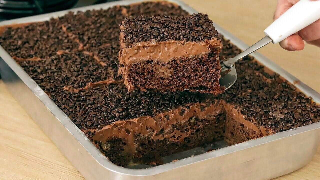 receita de bolo de chocolate