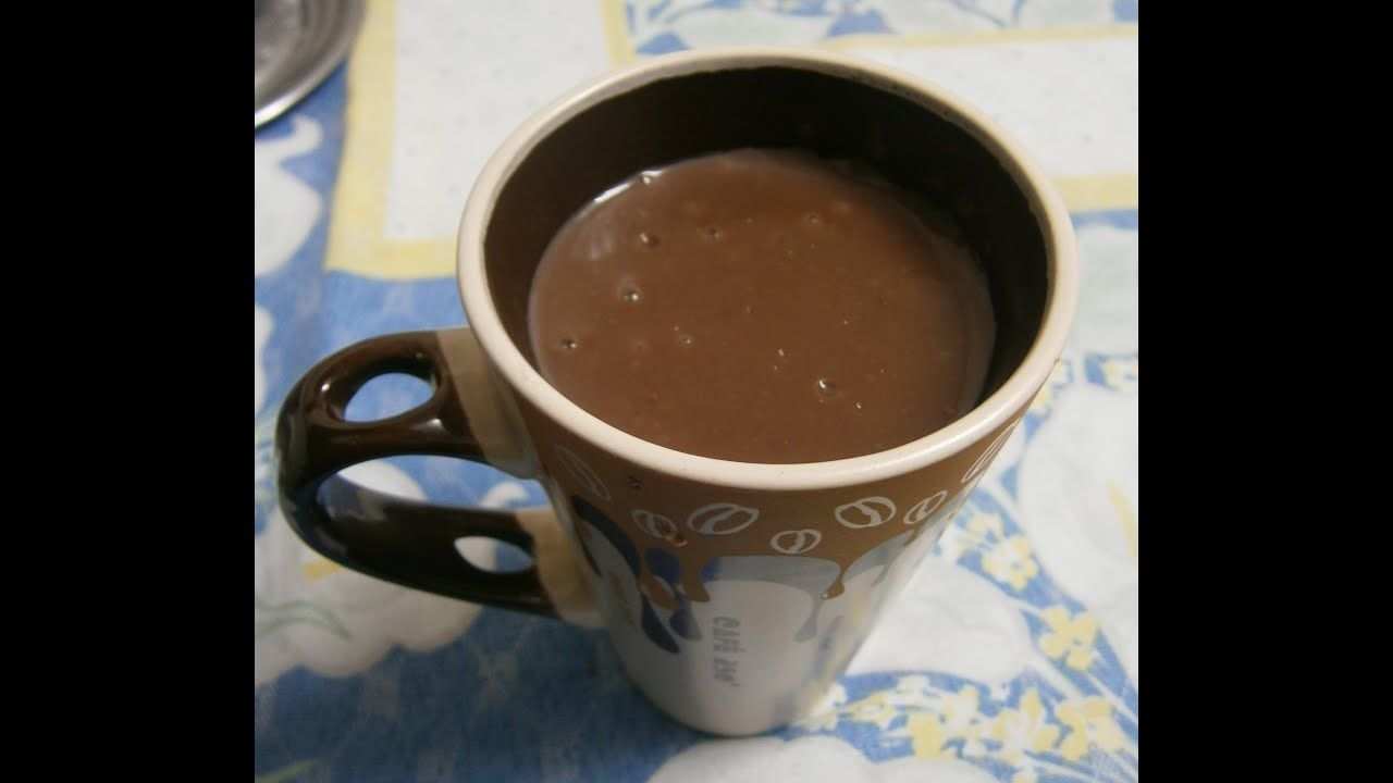 receita de chocolate quente na panela