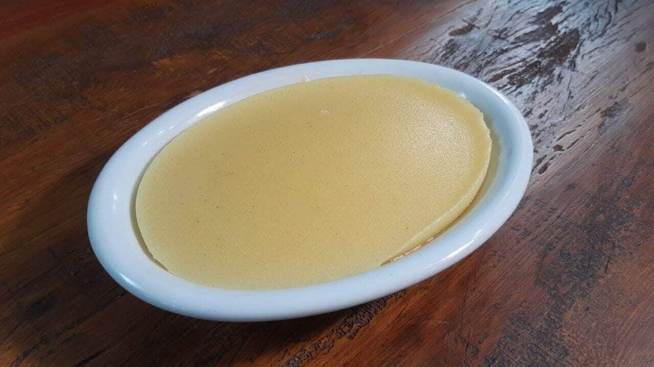 como fazer polenta mole