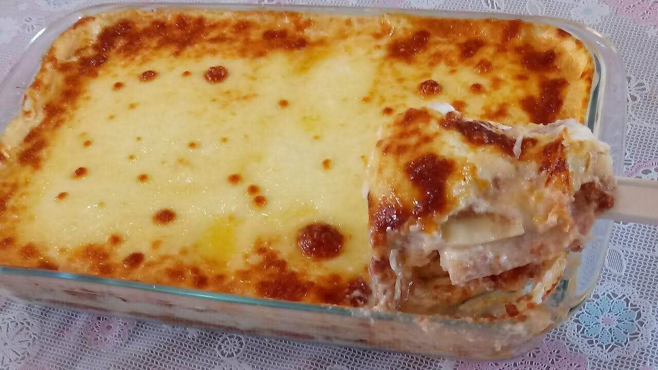 Como fazer lasanha de carne moída com massa pronta