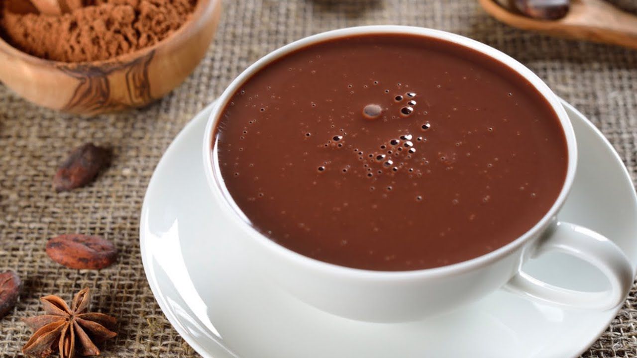 como fazer chocolate quente sem amido de milho