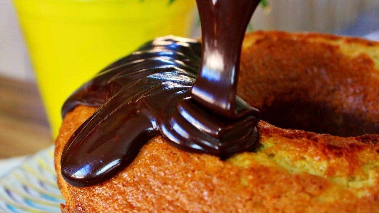 como fazer cobertura de chocolate sem leite condensado