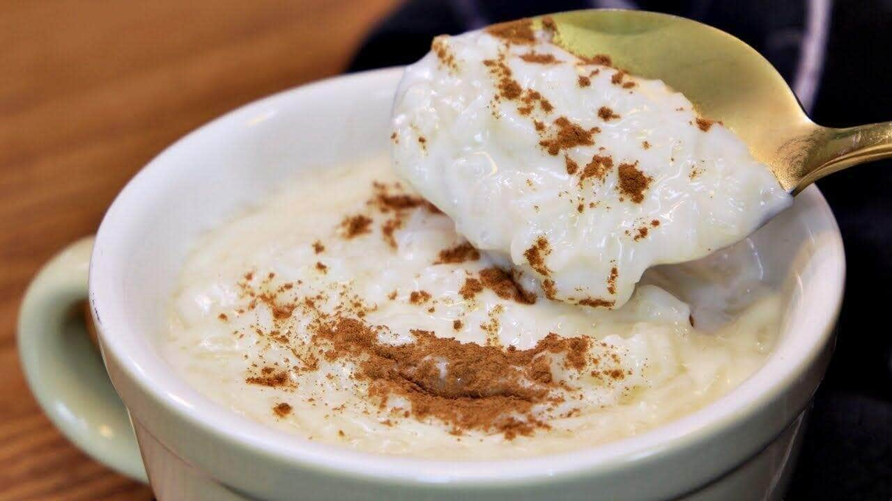 receita de arroz doce tradicional