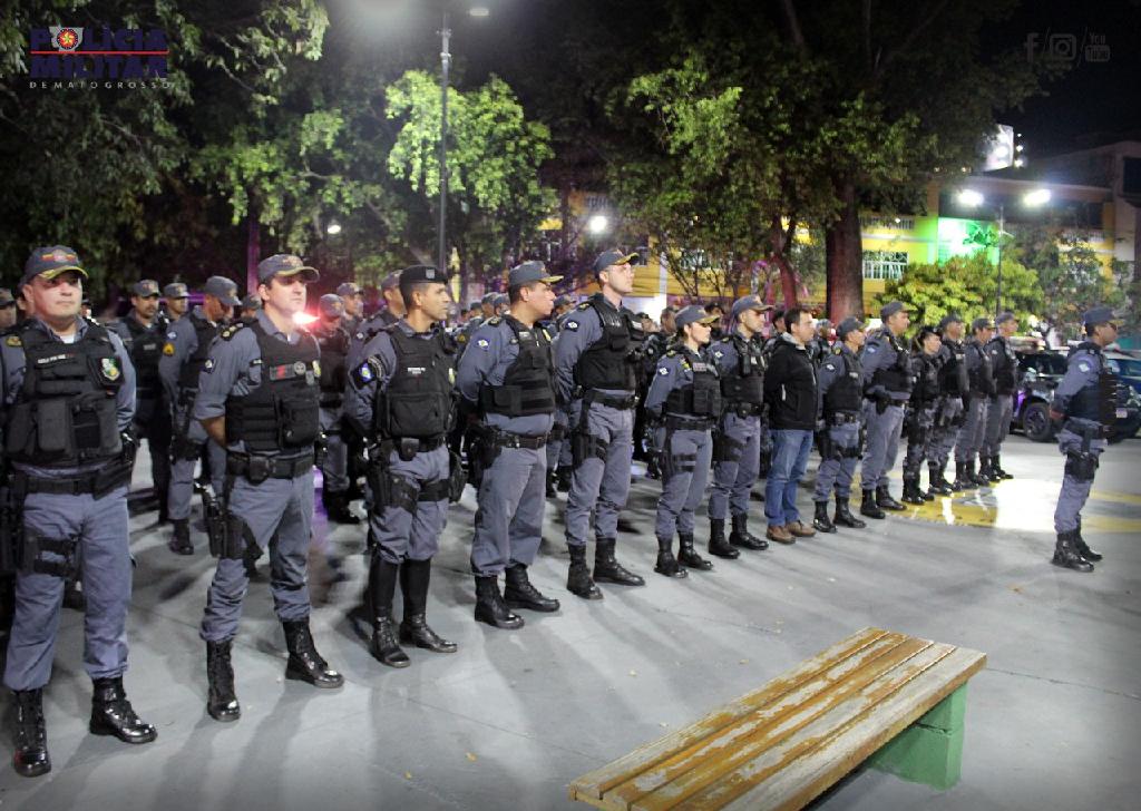 operacao da policia militar intensifica policiamento nas ruas de cuiaba