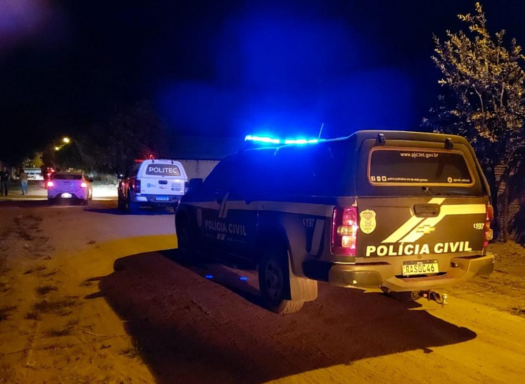 policia civil e politec realizam reconstituicao de homicidio ocorrido em porto alegre do norte