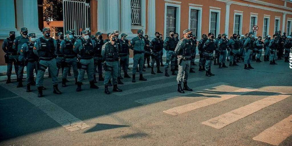 policia militar lanca operacao forca total” nesta terca feira 17 em cuiaba