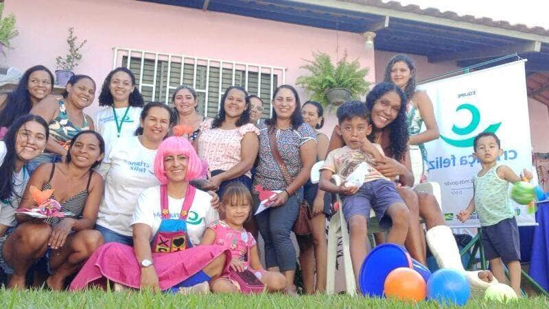 programa crianca feliz de lucas do rio verde leva alegria para familias no mes das maes