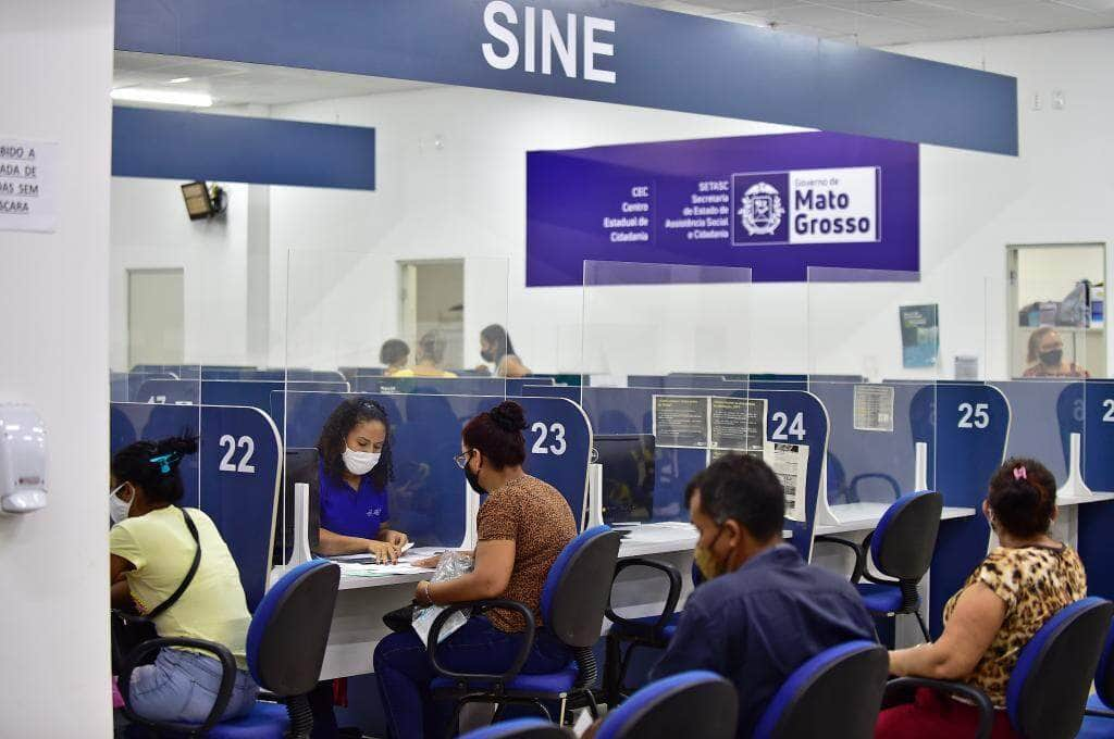 sine mt divulga 1 7 mil vagas de trabalho nesta semana