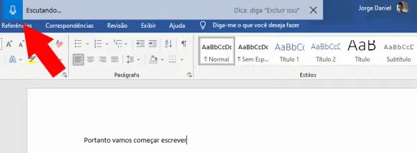 Como fazer o word digitar por voz? Confira 3 dicas importantes para o uso do programa - Fonte/Windows