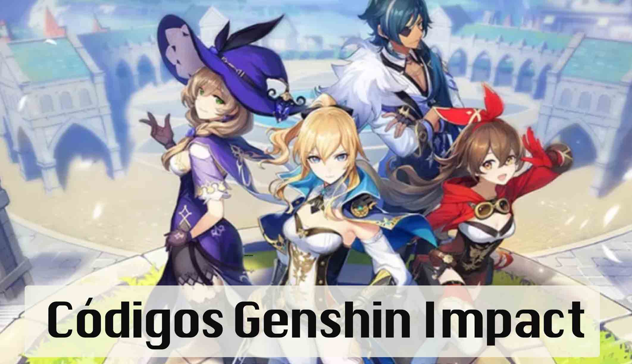 Genshin Impact: Códigos de resgate de julho de 2023