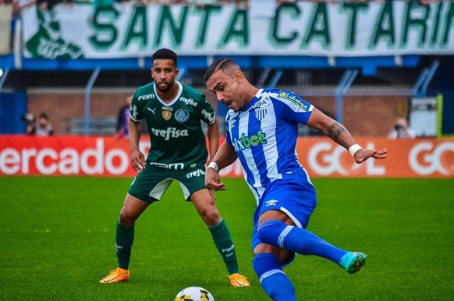 em jogo de quatro gols avai e palmeiras empatam pelo brasileirao assai