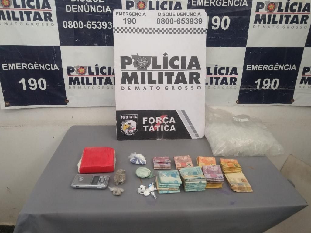 forca tatica prende homem com r 20 9 mil proveniente de trafico de drogas