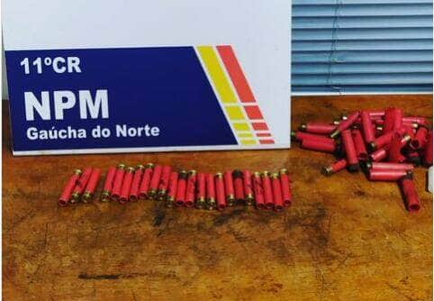 homem que atirou em esposa e preso pela pm em gaucha do norte