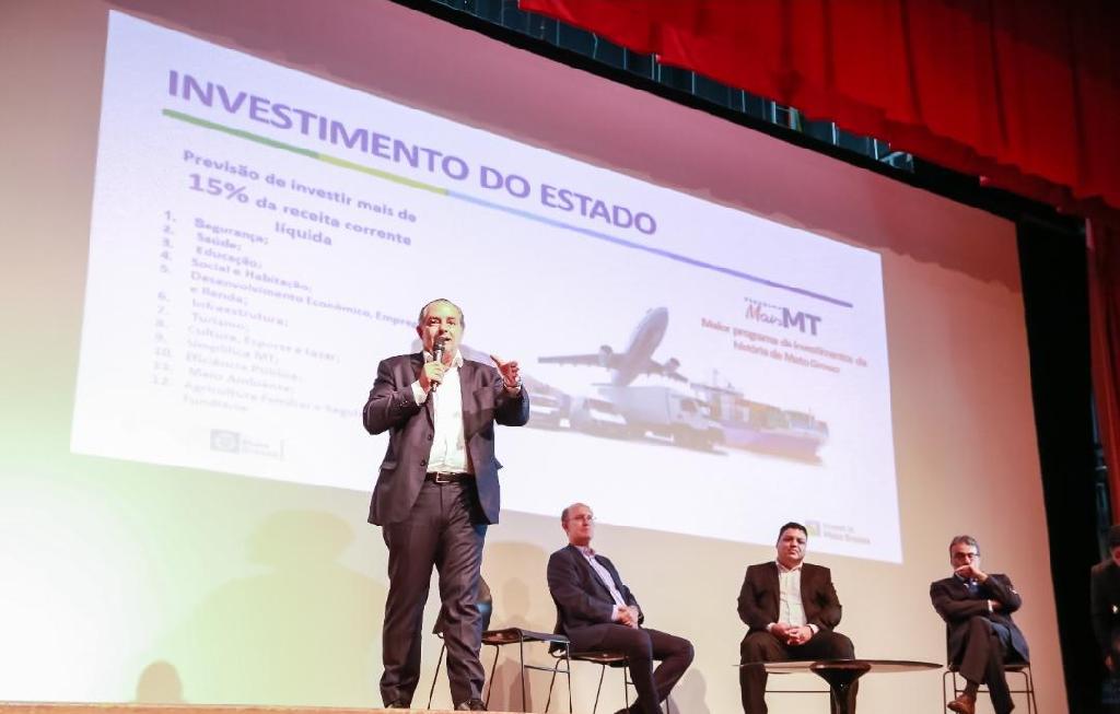 investimentos do governo do estado sao apresentados em convencao sobre a internacionalizacao de mt