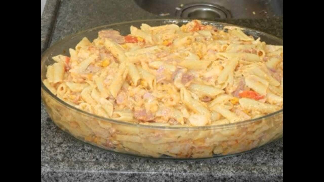 receita de macarrão de panela de pressão