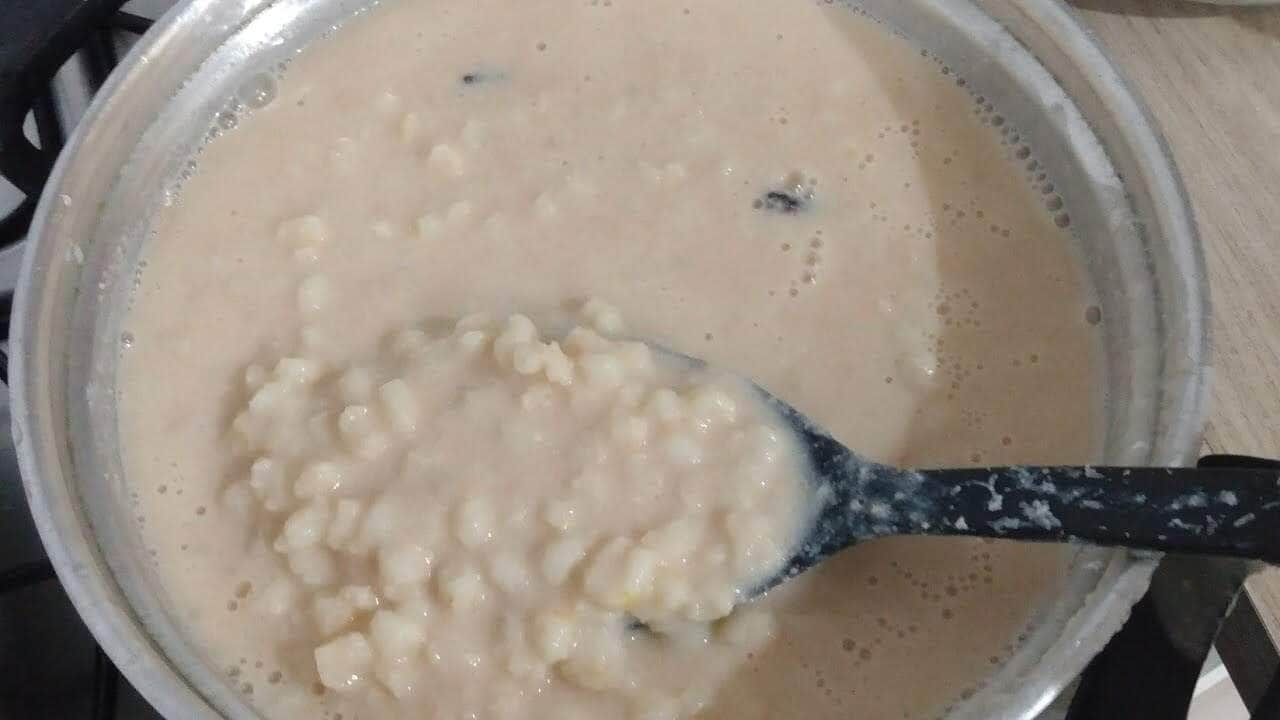 receita de mungunzá cremoso