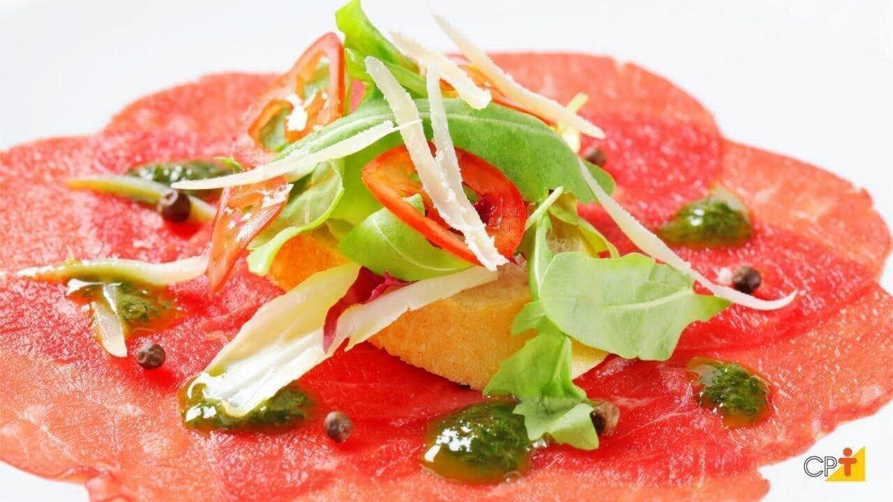 carpaccio de carne