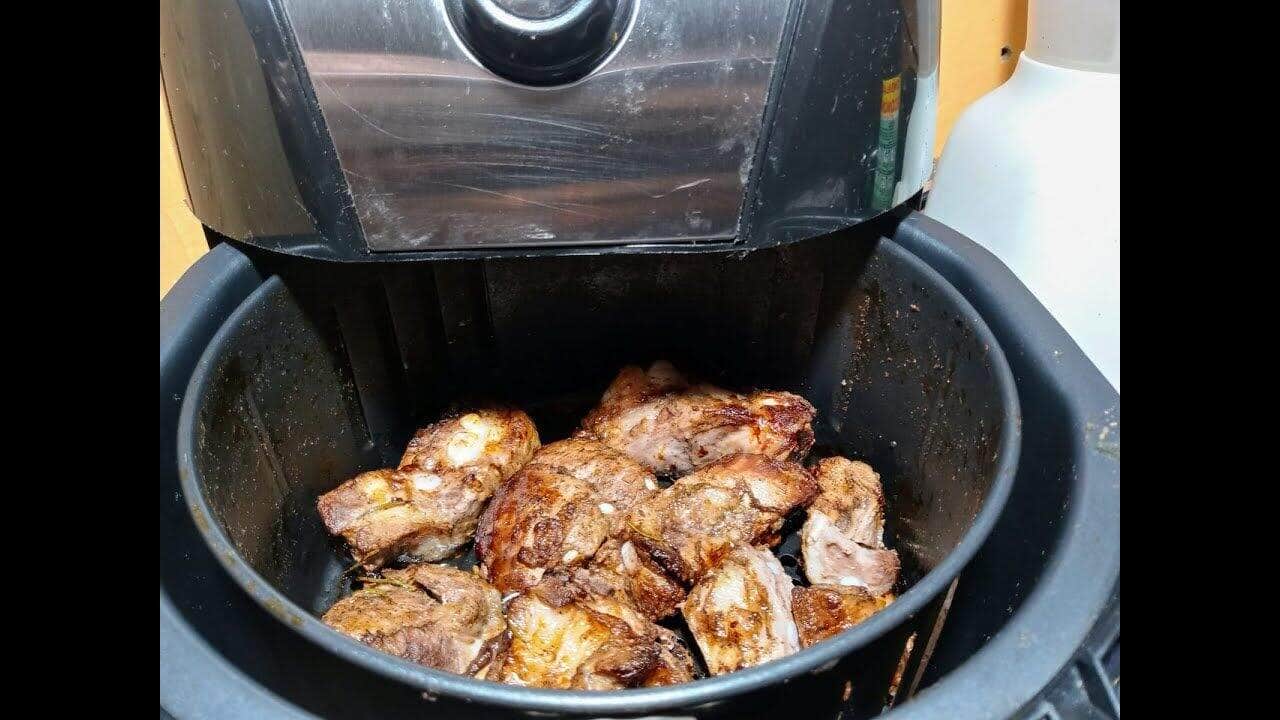 carne de porco na airfryer
