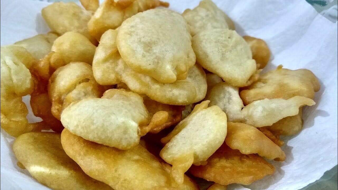 como fazer bolinho frito de trigo