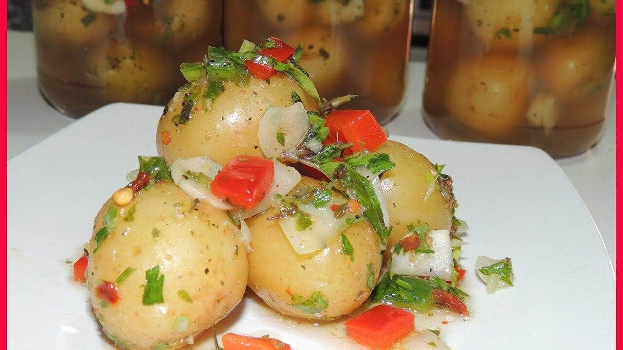 receita de batata em conserva