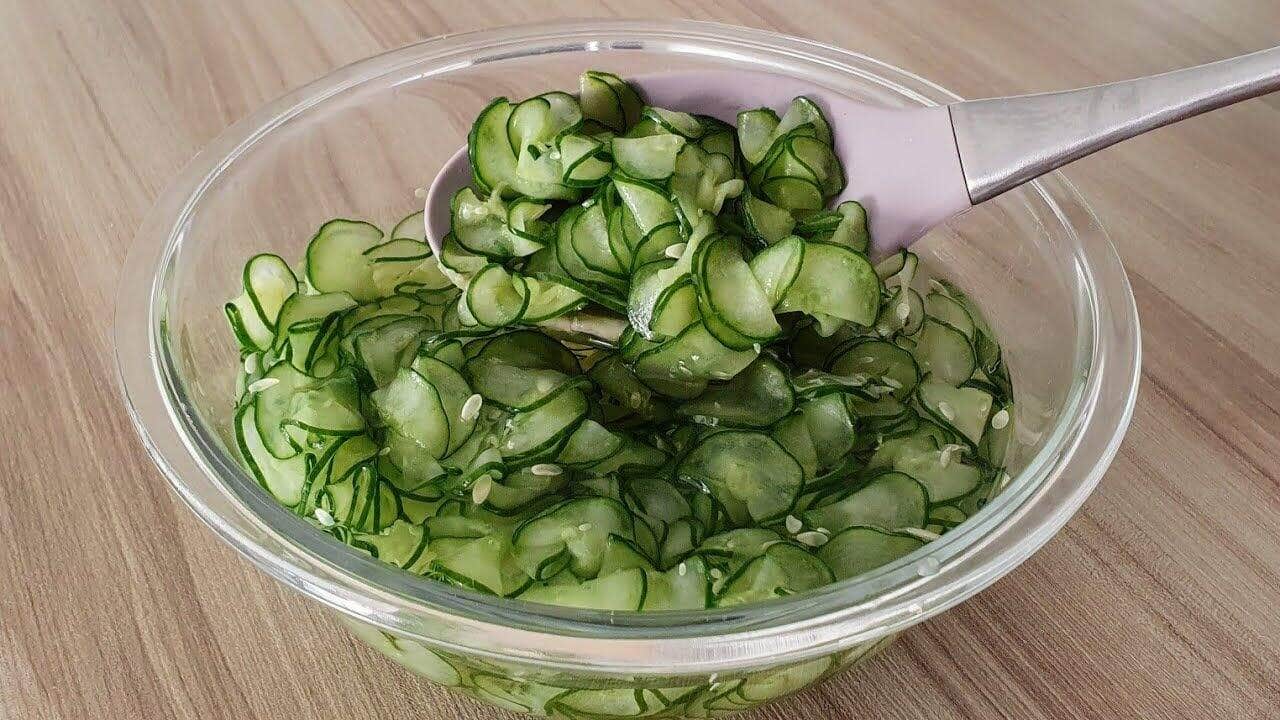 como fazer pepino agridoce