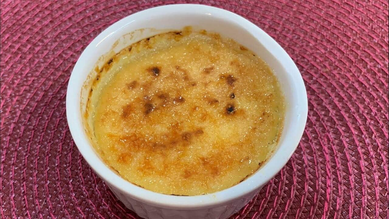 receita de creme brulée