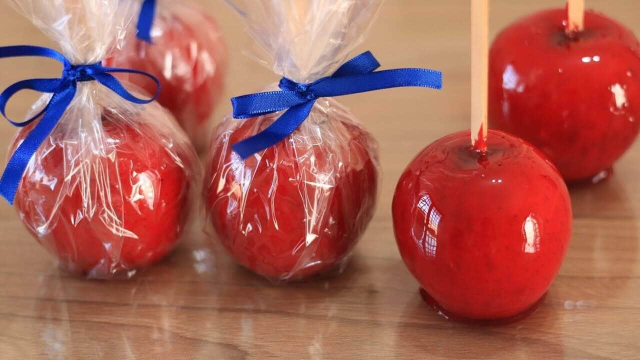 receita de maçã do amor