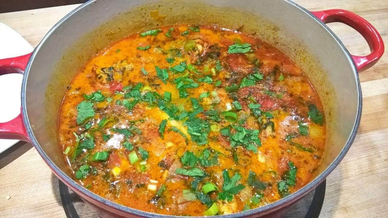 receita de moqueca de peixe com camarão