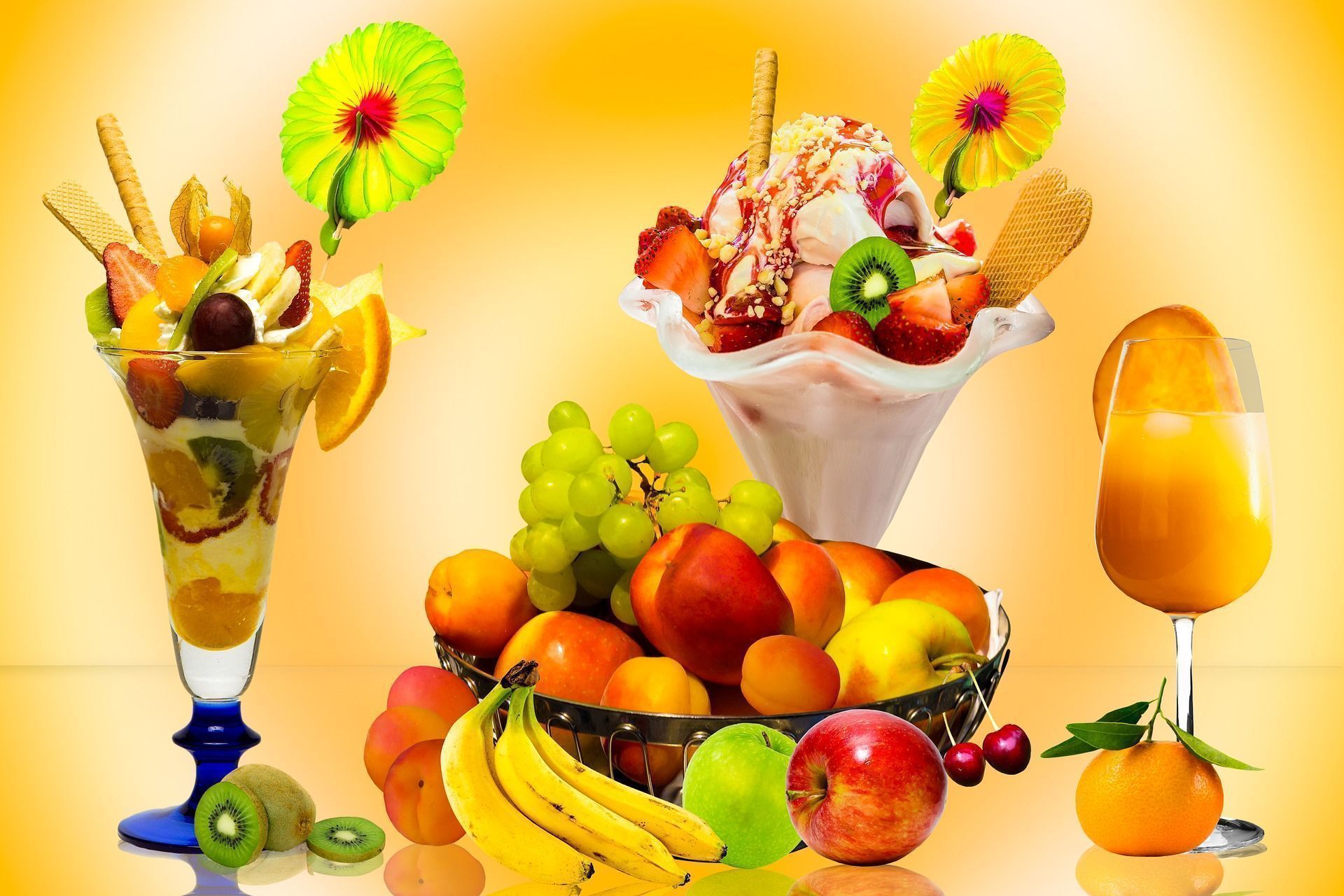 Sucos de frutas naturais: fáceis, ricos e rápidos de preparar