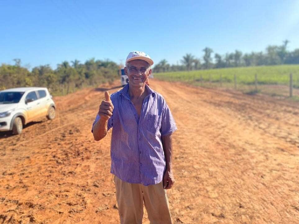 obras integram o medio norte com oeste mato grossense e moradores comemoram as coisas melhoraram bastante”