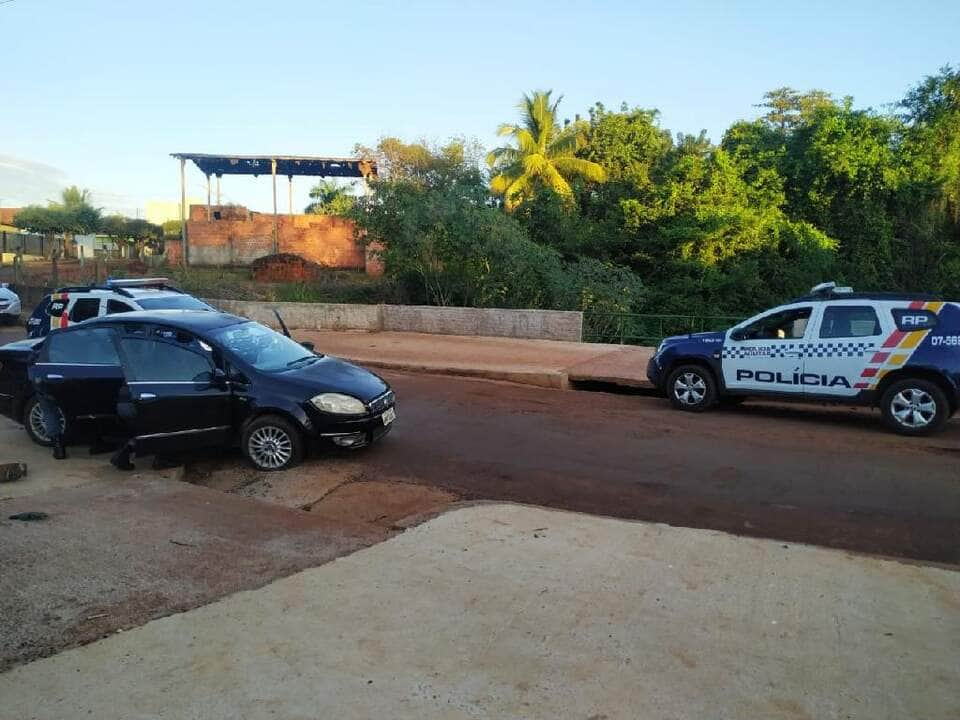 policia militar recupera e prende tres suspeitos por roubo de veiculo em tangara da serra