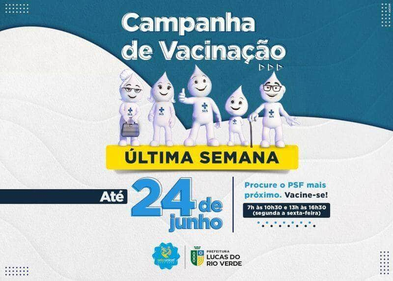 ultima semana para grupos prioritarios se vacinarem contra gripe e sarampo