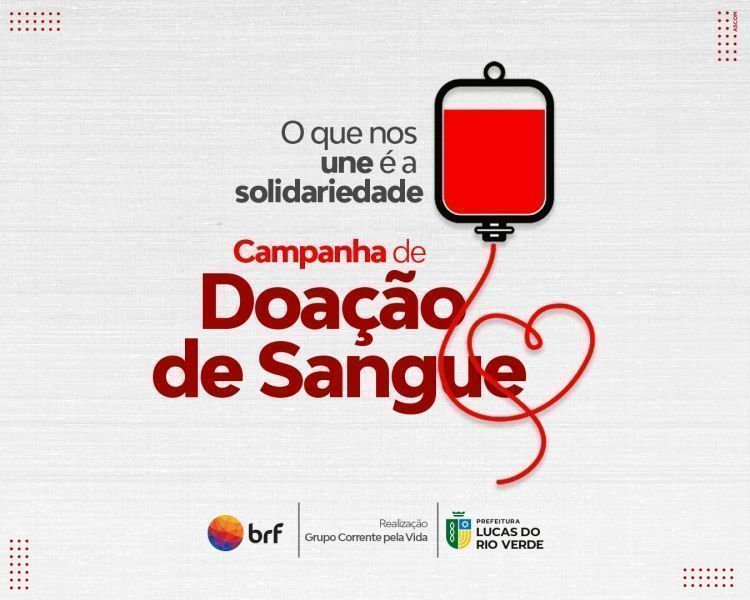 7ª campanha de doacao de sangue acontece neste sabado