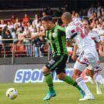 São Paulo x América-MG; onde assistir e as prováveis escalações para o jogo desta quinta (28) pela Copa do Brasil. Foto: Estevão Germano/América FC