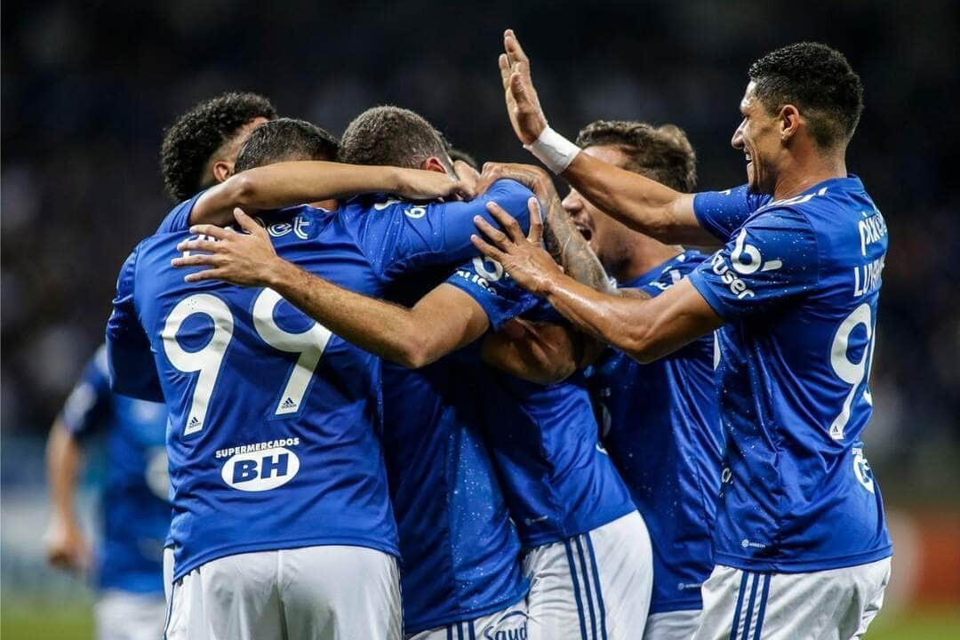 Lance de Cruzeiro x Vila Nova. Foto: Cruzeiro