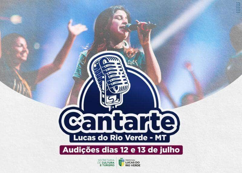 concurso cultural cantarte” chega a etapa das audicoes