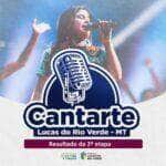 confira a relacao de classificados para a final do cantarte