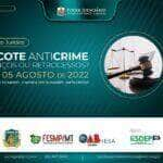 evento nacional sobre pacote anticrime sera realizado em agosto em mato grosso