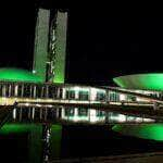 iluminacao verde do congresso reforca prevencao ao cancer de cabeca e pescoco